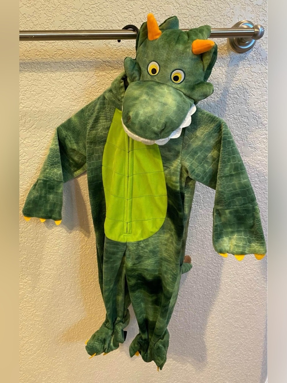 Green Dragon Plush Costume for Baby 6-9 months